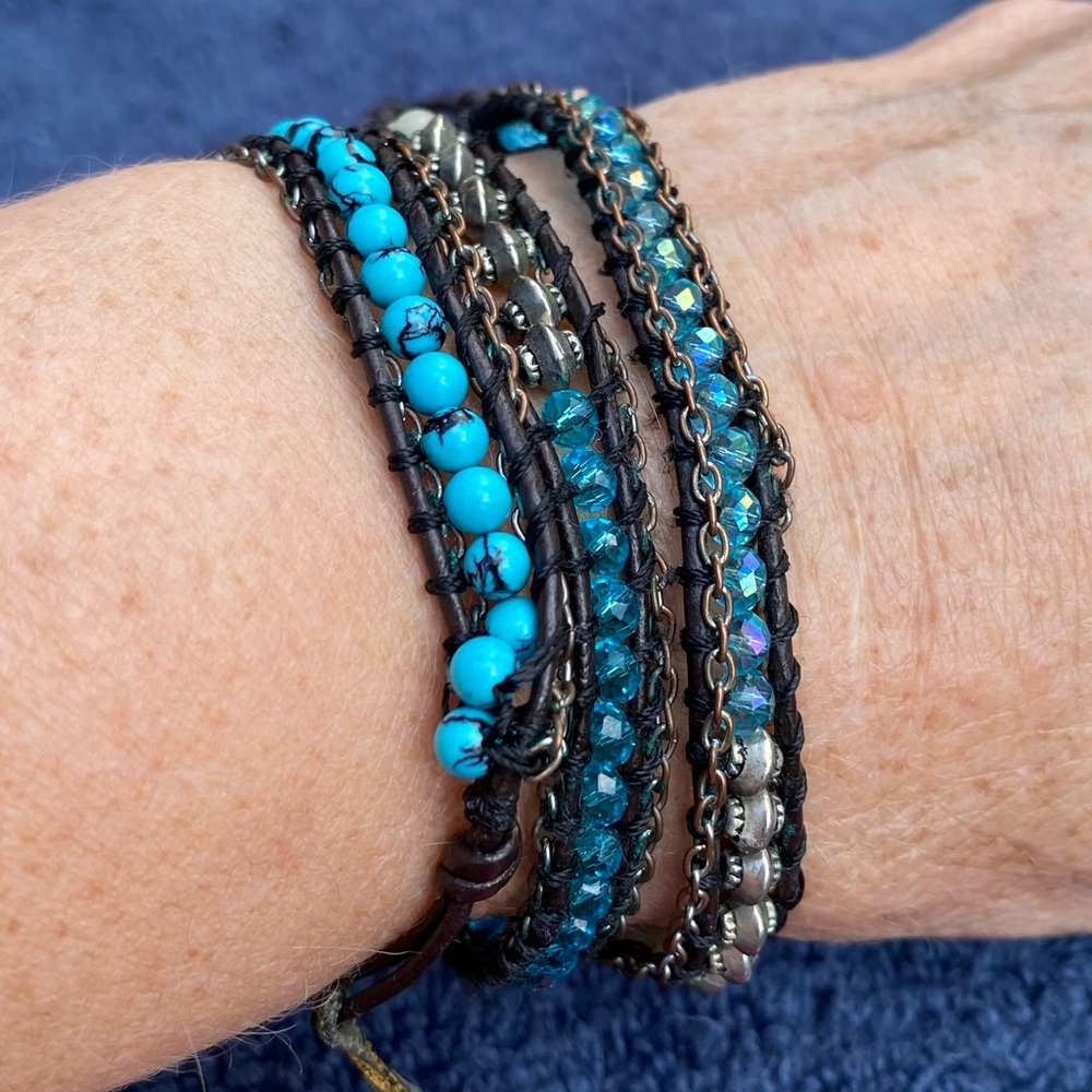 Wrap Beaded Bracelet